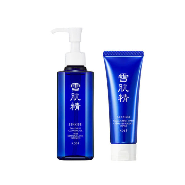 Treatment Cleansing Oil + Facial Cream Wash Duo
